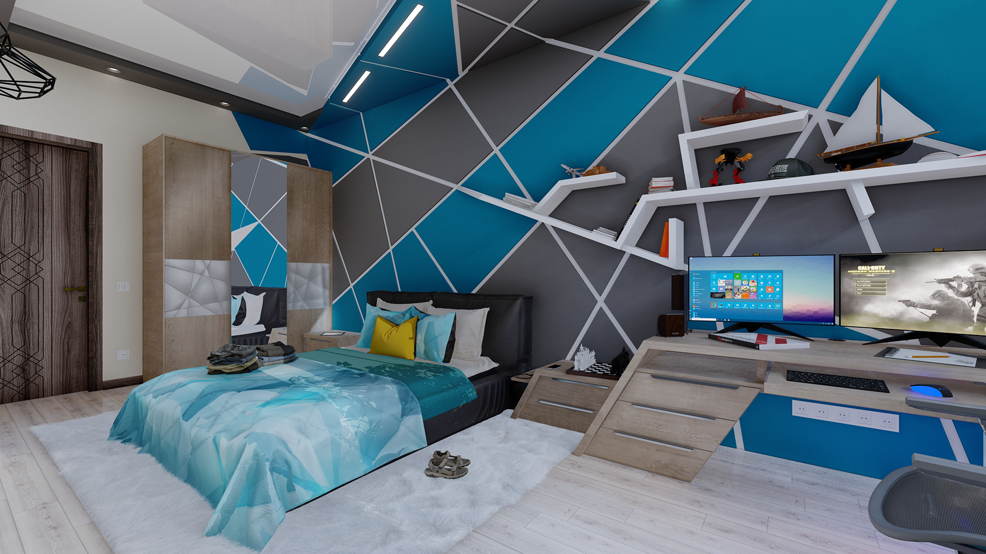 INTERIOR DESIGN IN ABELYAN str — PART IV-4