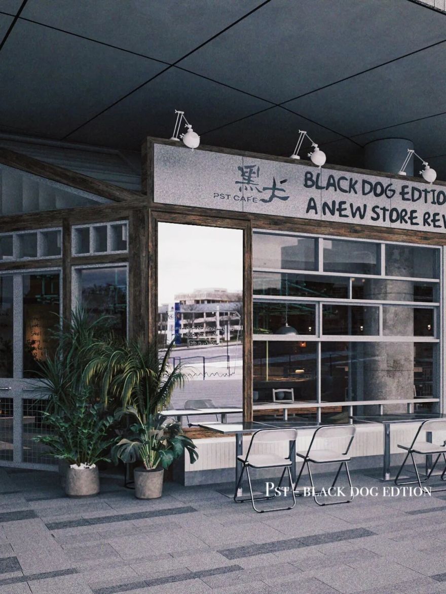 黑犬咖啡馆:停泊在机械时代的航海旧梦 商业空间设计丨YIBEI DESIGN SUZHOU-1