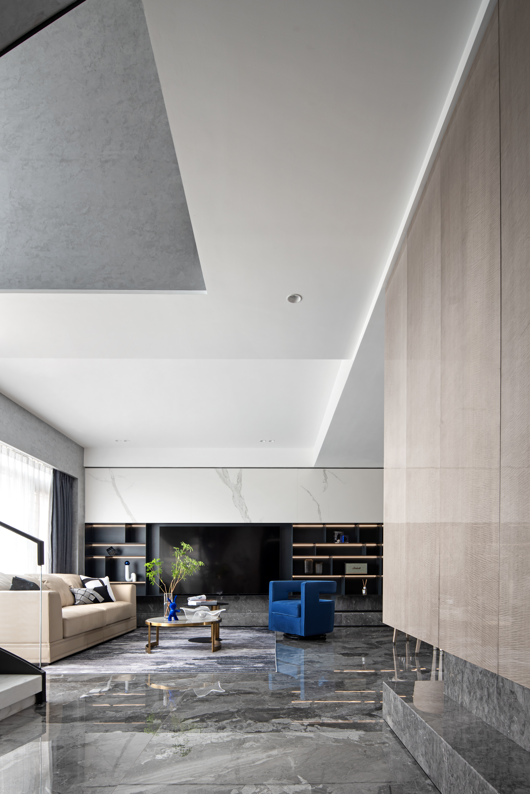 顶楼现代简约风设计丨中国杭州丨杭州 8090 原创设计-19