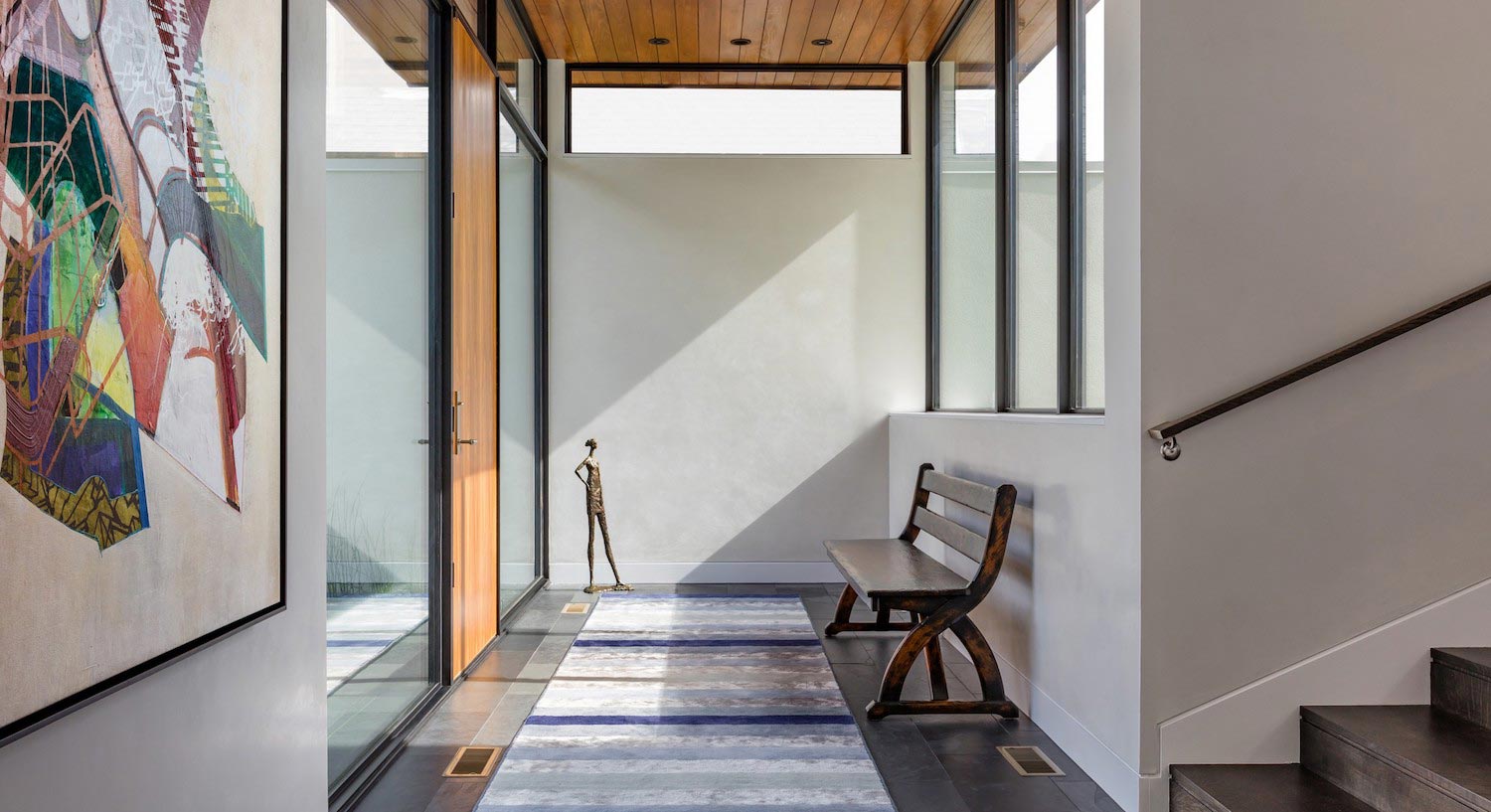 明尼苏达州现代湖景住宅，尽享城市天际线-11