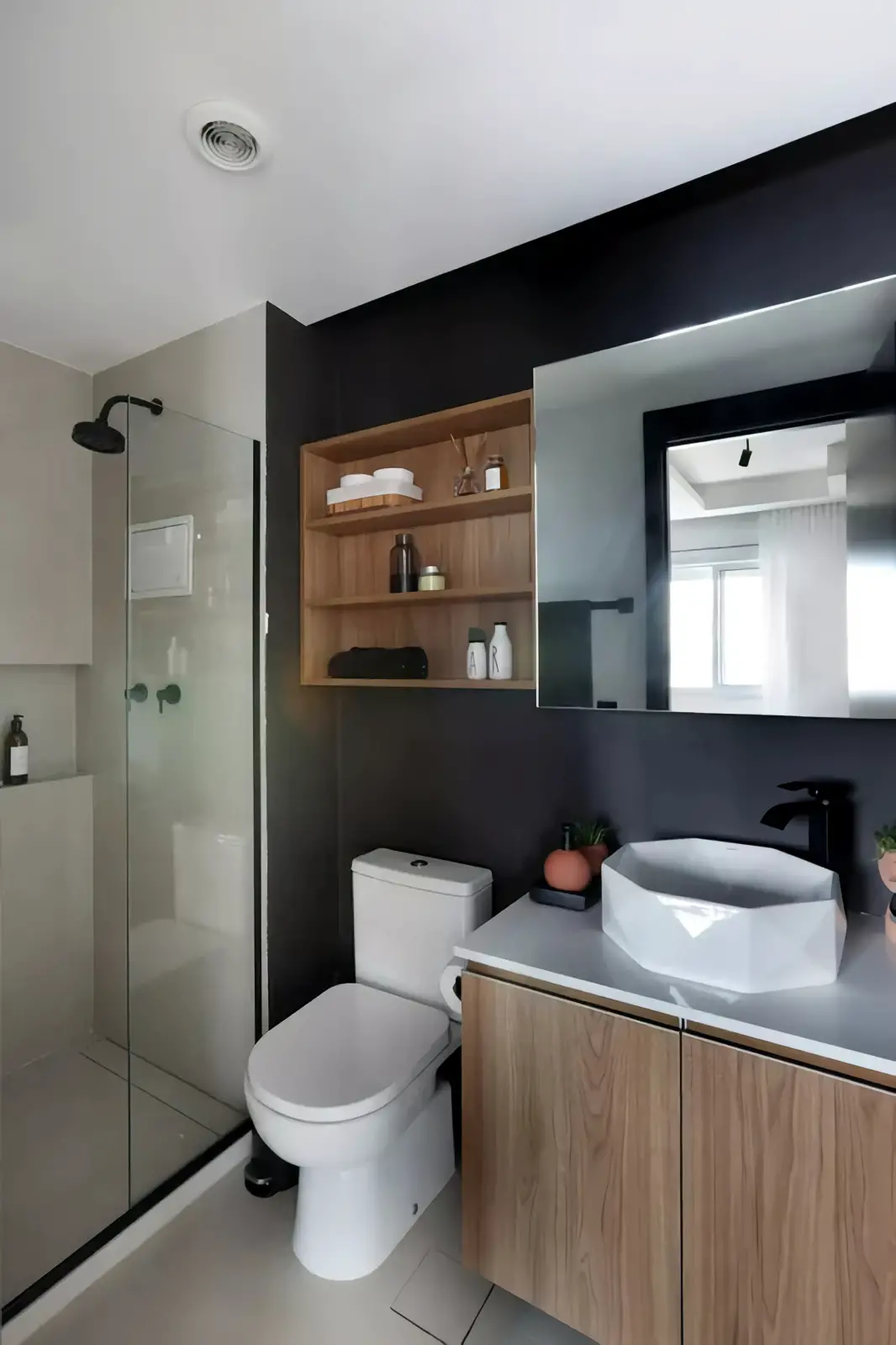 巴西 50m2 工业风格公寓设计-12