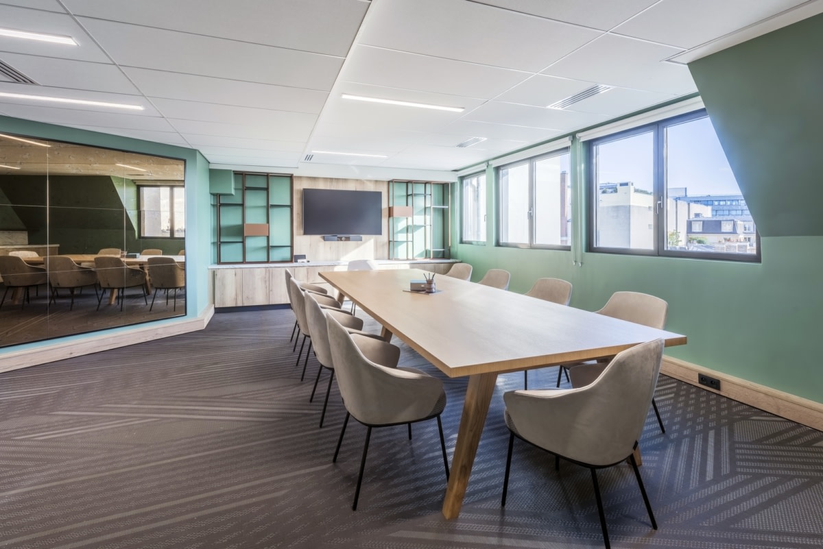 巴黎 Aésio 保险公司灵动办公空间丨法国巴黎丨CBRE Design-13