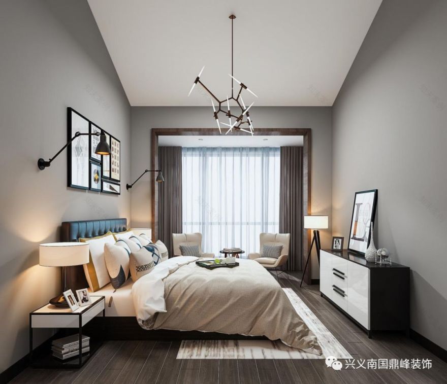 现代简约风打造百平温馨家-32