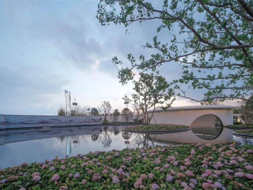 昆明绿地香港·海之城示范区景观-3
