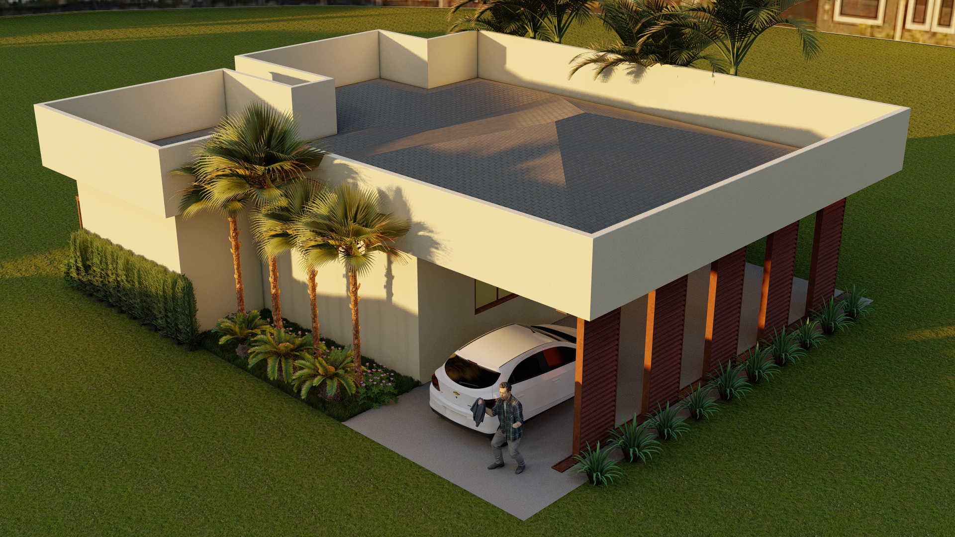 Residência projetada para Conforto Ambiental-13