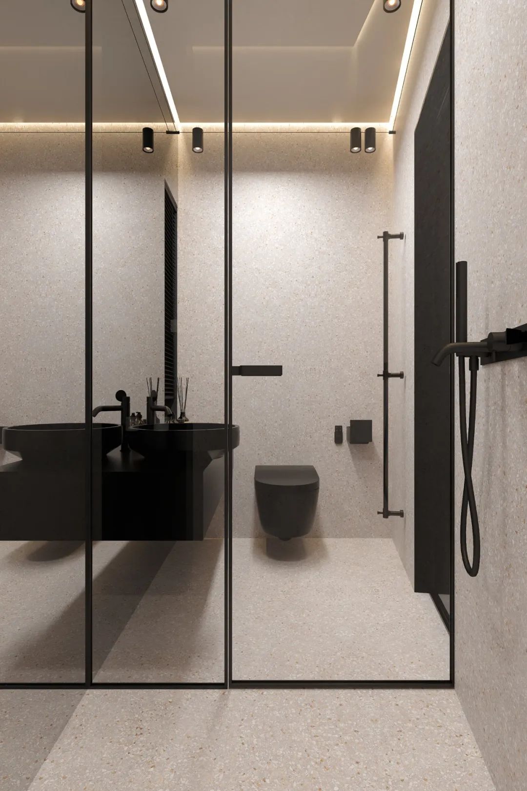 高级黑,极简空间的艺术魅力丨Igor Sirotov-48