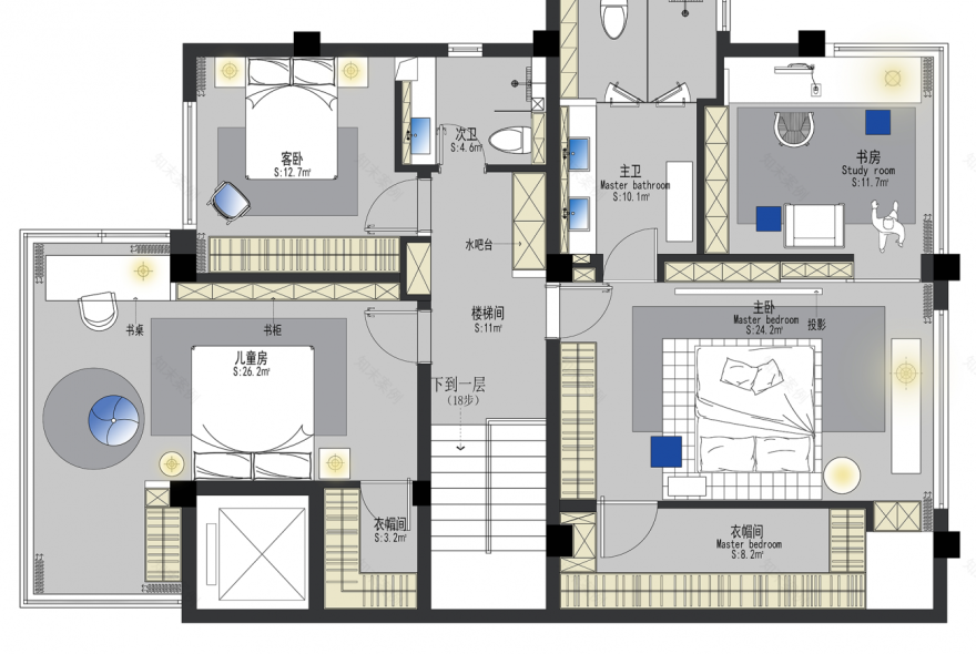 东方诗意美学的现代演绎丨中国成都丨成都集伽室内设计有限公司-92
