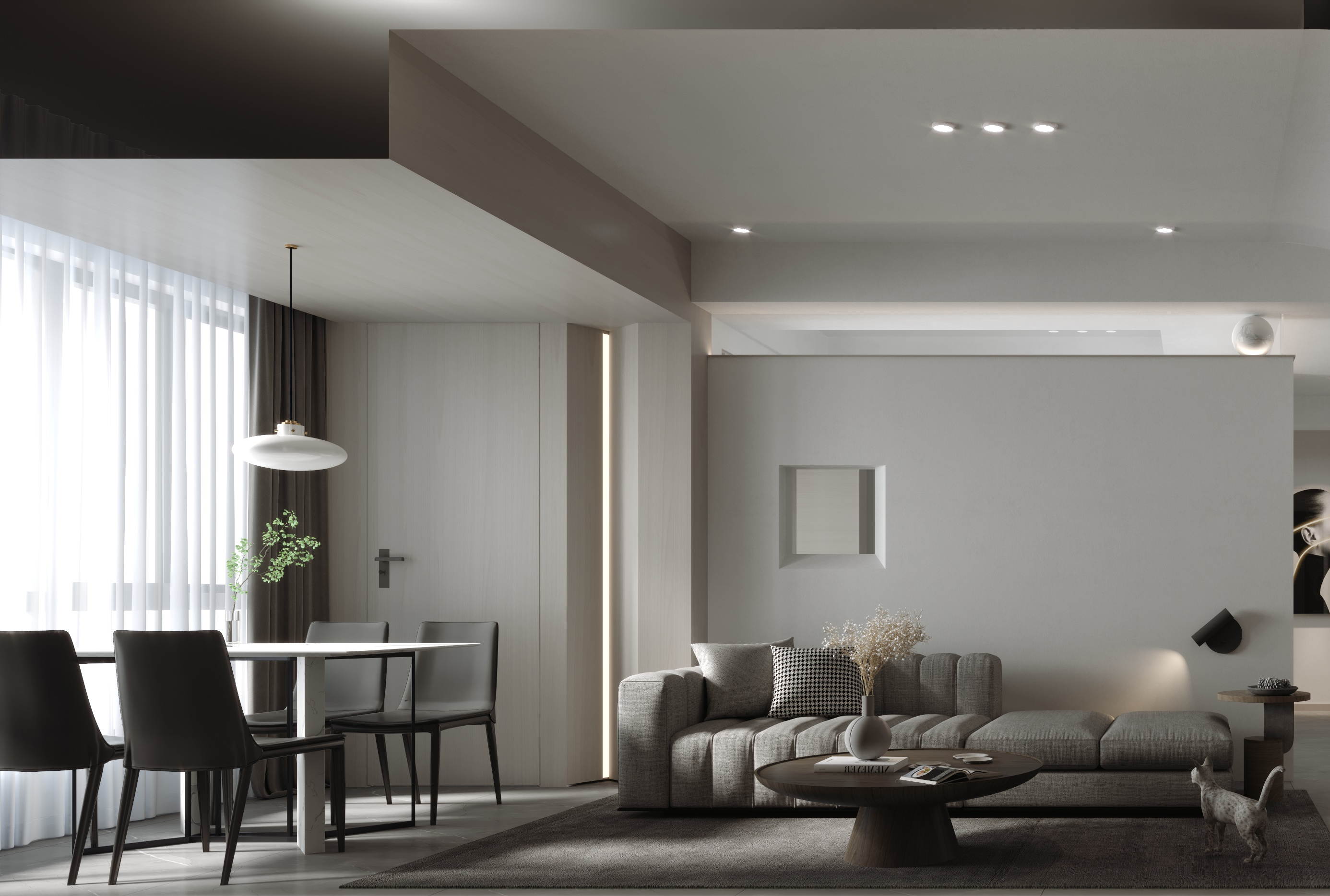 素若空间 | 宁静致远的室内设计美学-4