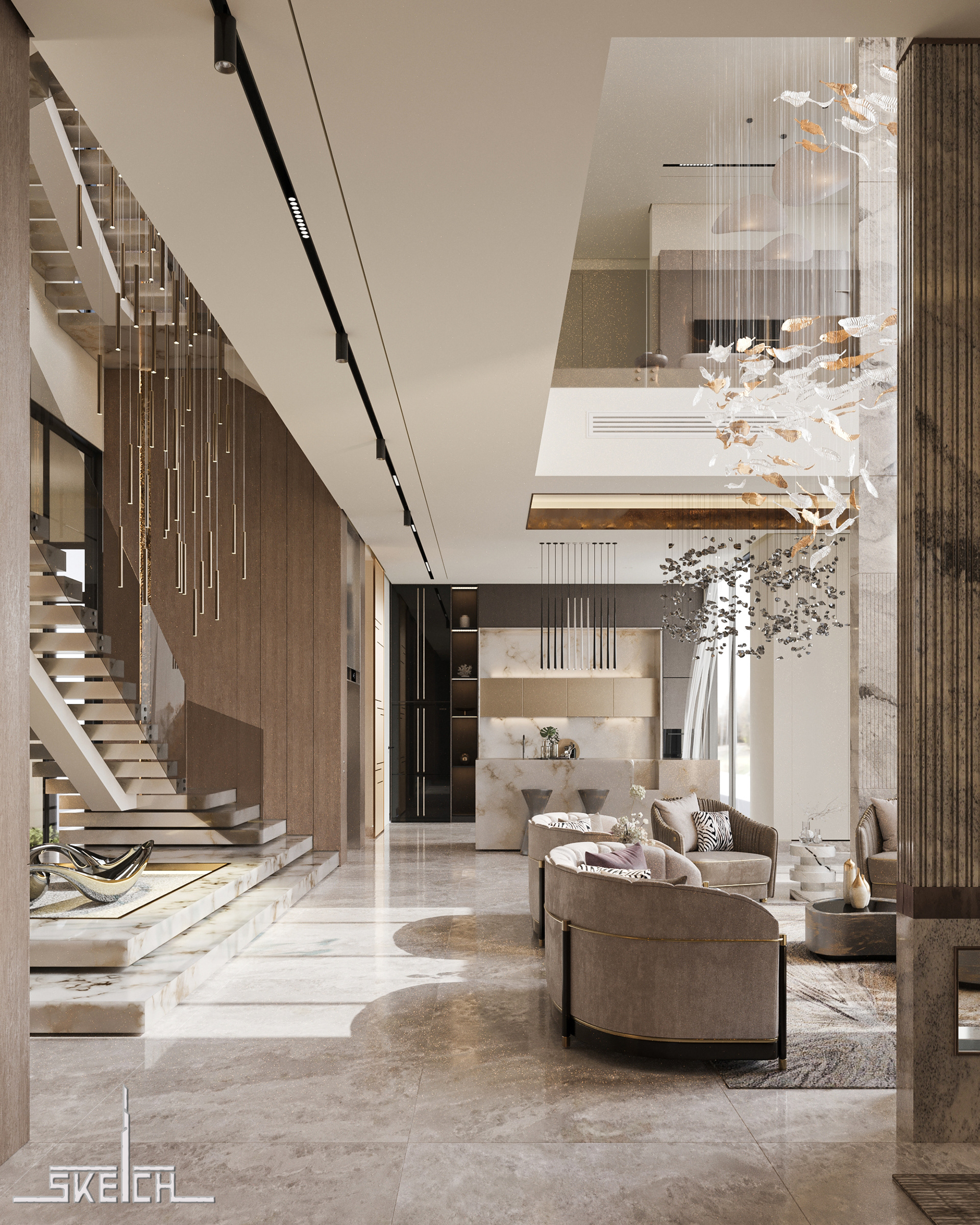LUXURIOUS VILLA DESIGN（豪华别墅设计）丨SKETCH CONSULTANTS CO.-10