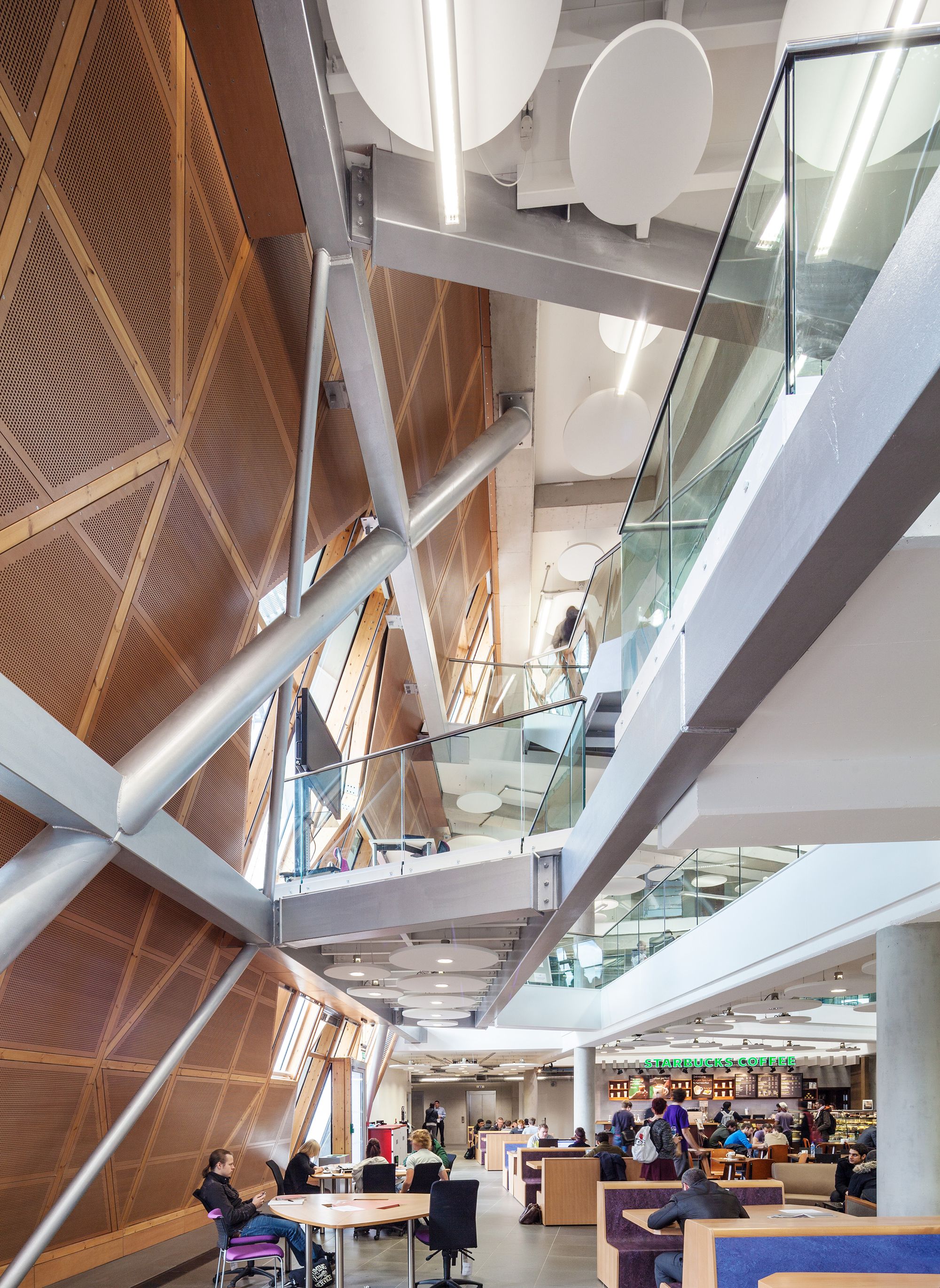 英国考文垂大学工程学院,灵活互动的空间设计-34