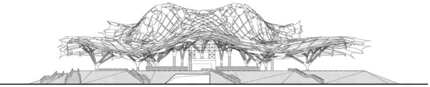宿迁市三台山森林公园衲田花海剧场丨南京大学建筑规划设计研究院有限公司-25