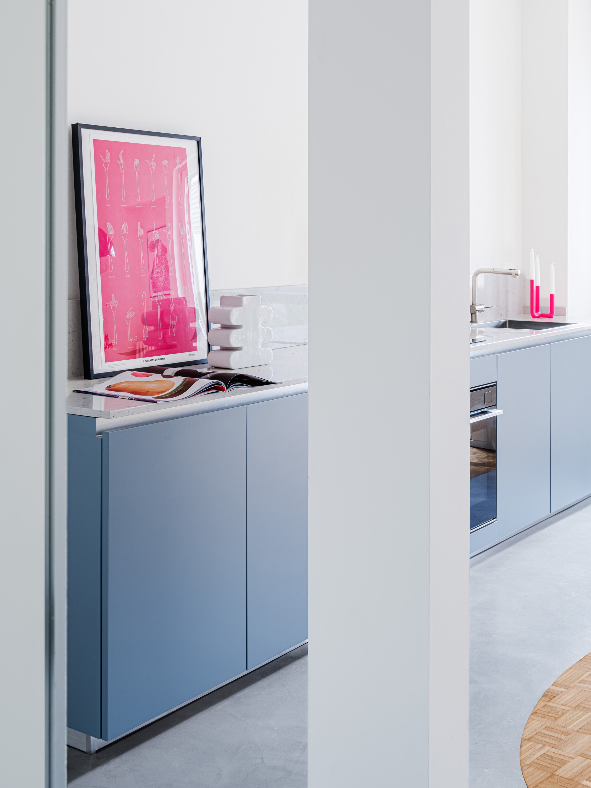 复古糖果色公寓设计-15