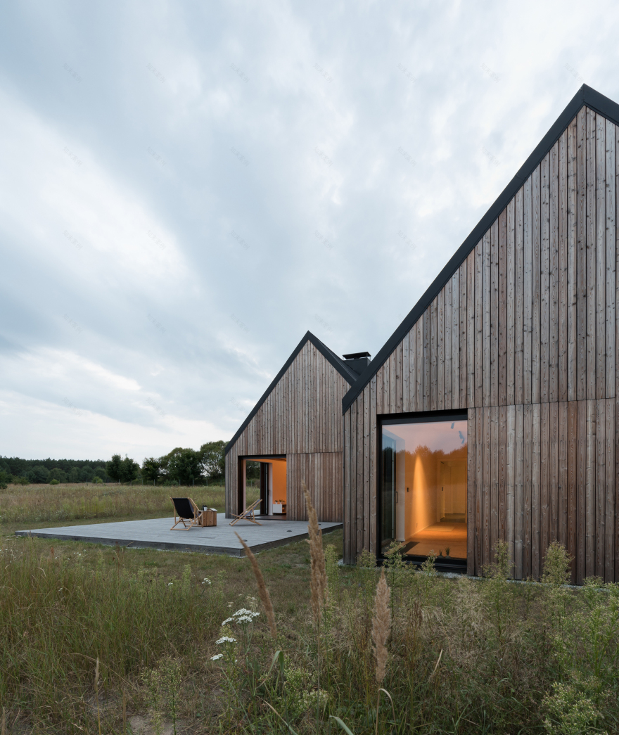 波兰西部木结构乡村住宅设计-19