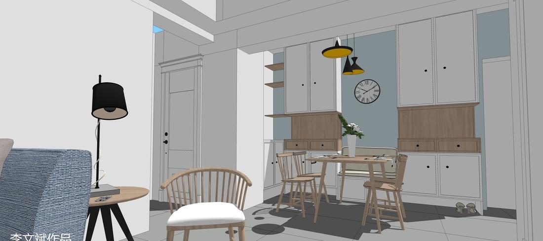 
北欧风格————刚需蓝色收纳风格 -3