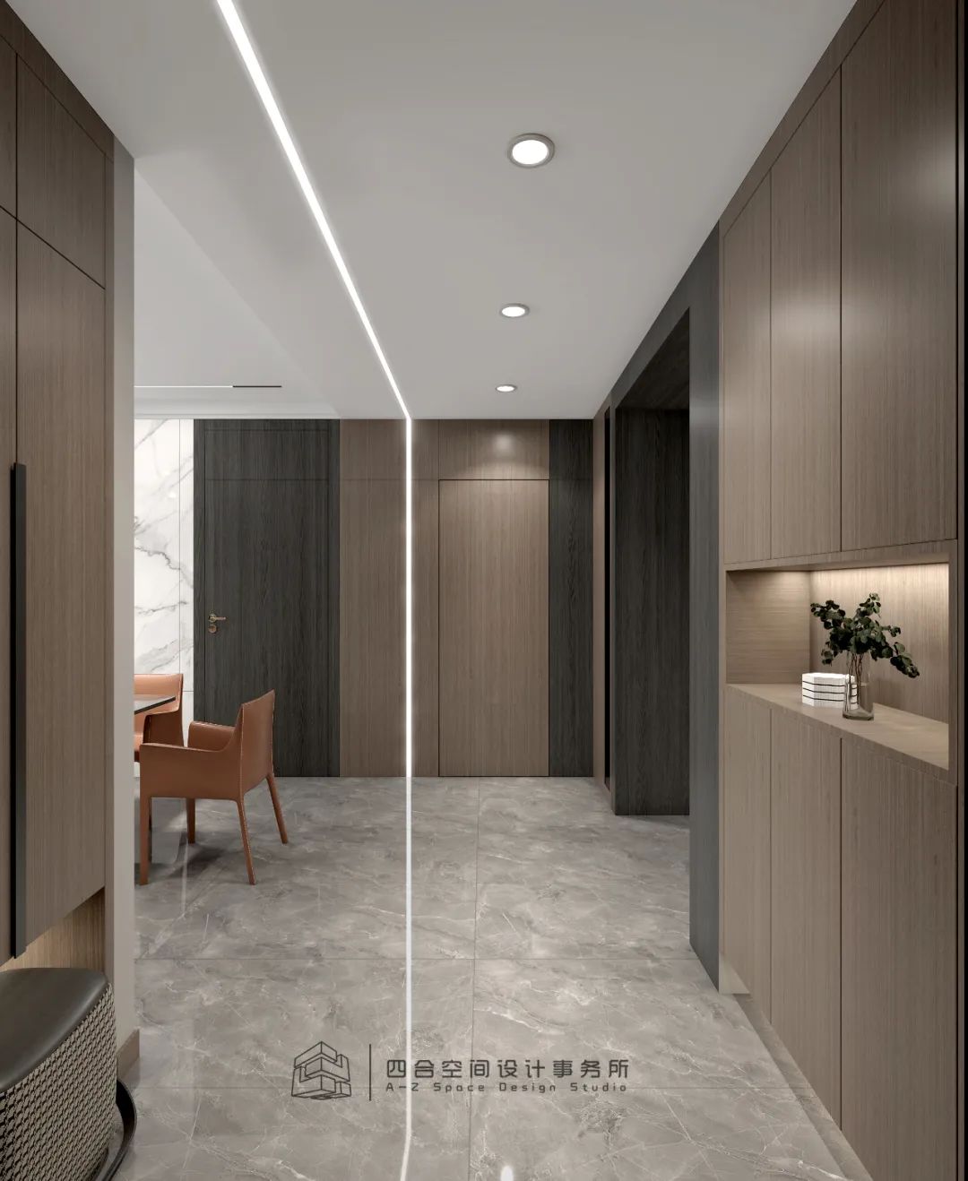 四合新作 | 太原 138㎡现代简约家居,感受生活温度-11