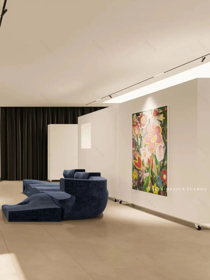 艺术空间与办公室的“净”与“静”结合丨中国苏州丨一贝设计-25