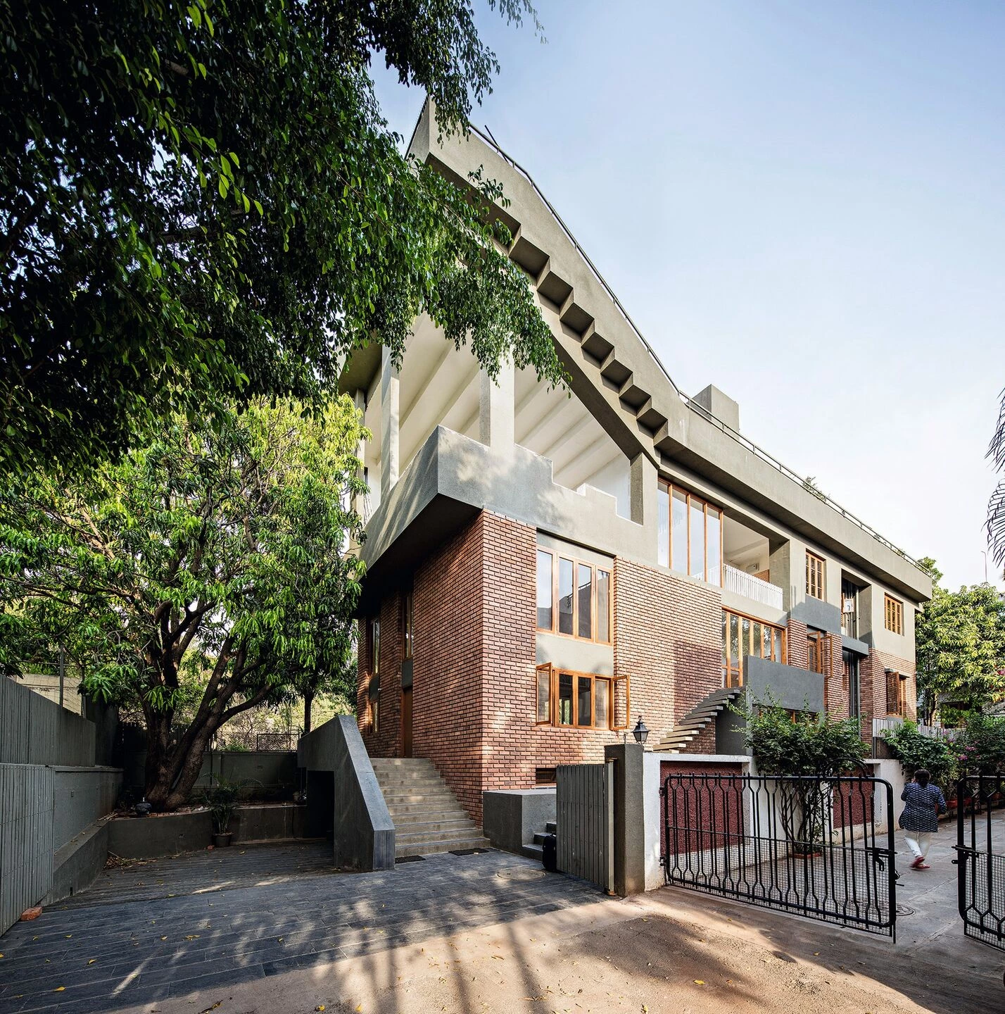 层叠之居 | Kranti Kanade 住宅的室内外融合-8