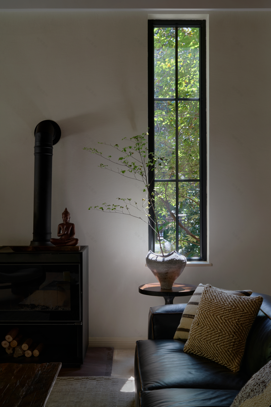 新作|周子鉴:重庆1000㎡私宅,绿意盎然,如入画中-27