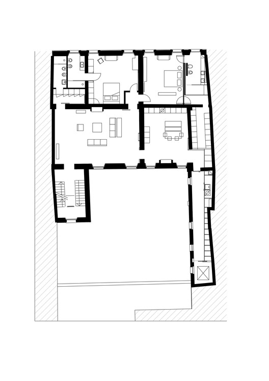 Casa RJ 曼图亚 500 层豪华公寓设计-6