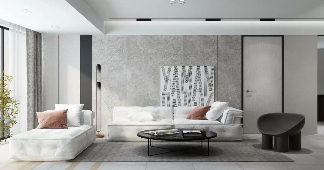 春秋空间设计 | 扬子华都 | 黑白色调与木元素的简约美学-37