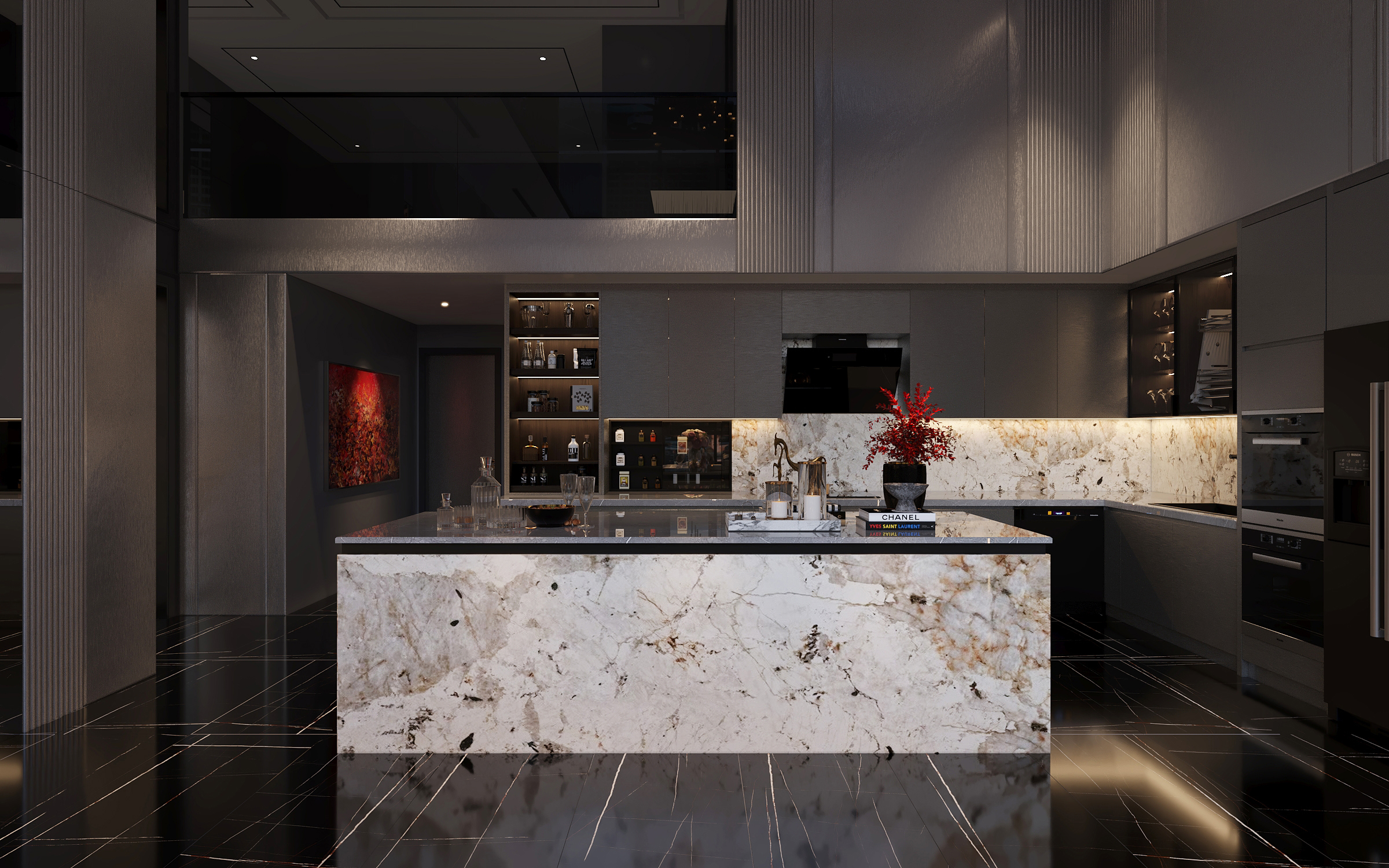 DARK LUXURY PENTHOUSE（黑暗奢华顶层公寓）-4