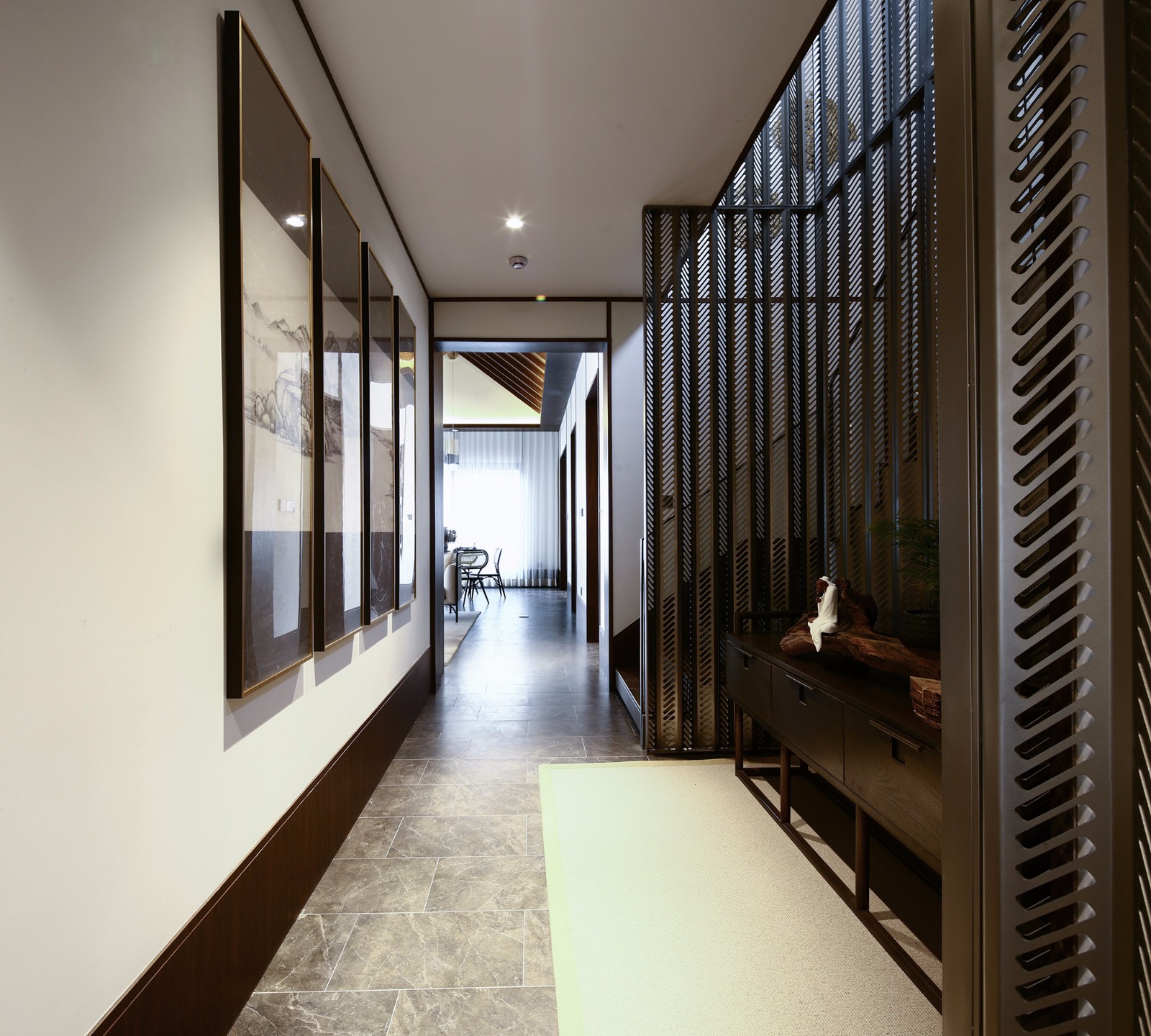 归真——浙江安吉天使小镇新中式样板间  易和极尚-33