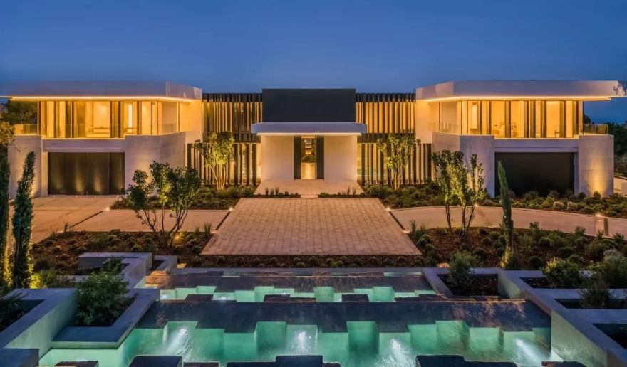 西班牙马尔韦利亚 3100㎡奢华别墅设计,现代优雅的豪宅典范-12