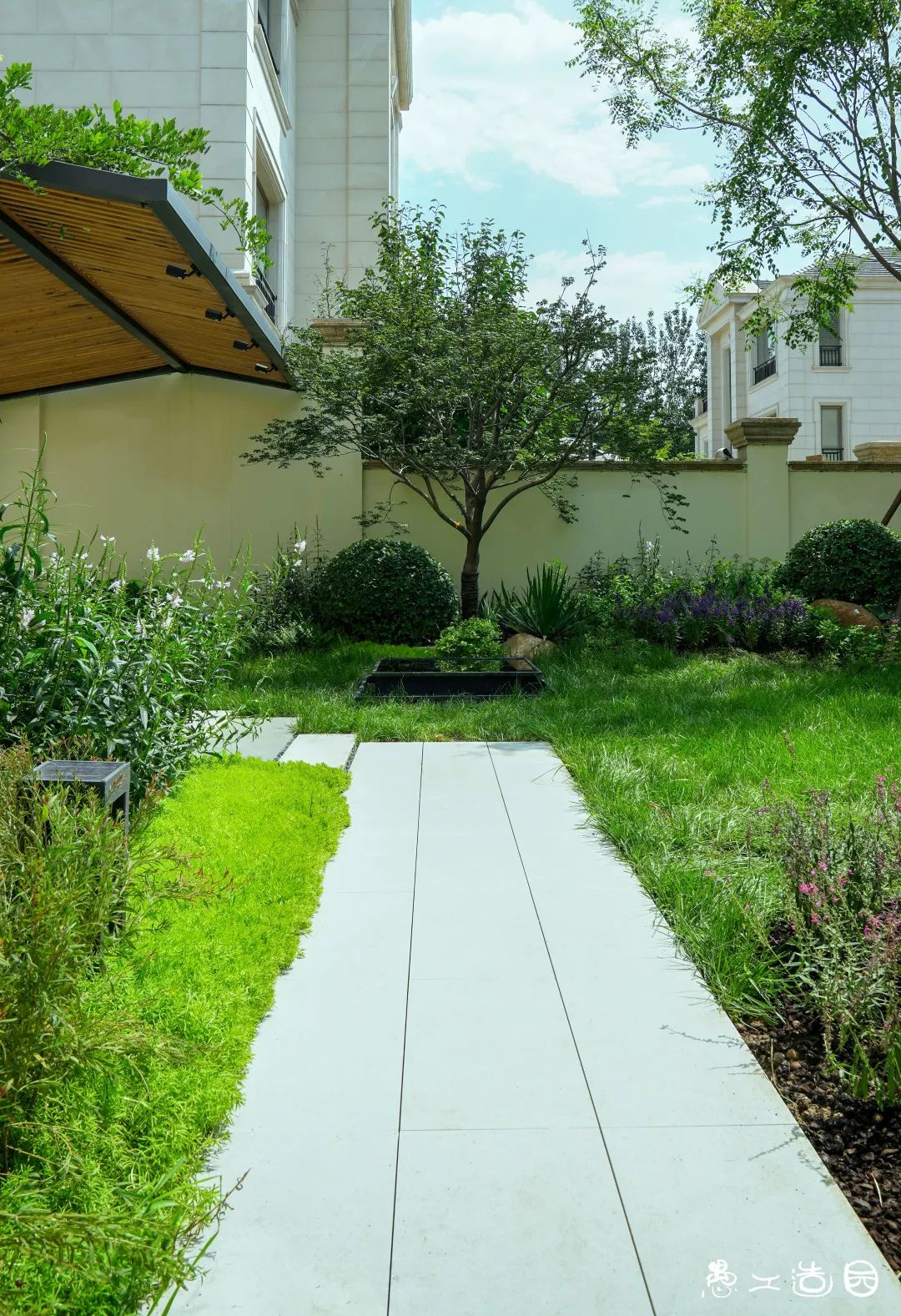 格拉斯小镇欧式庭院设计丨中国北京丨愚工造园-25