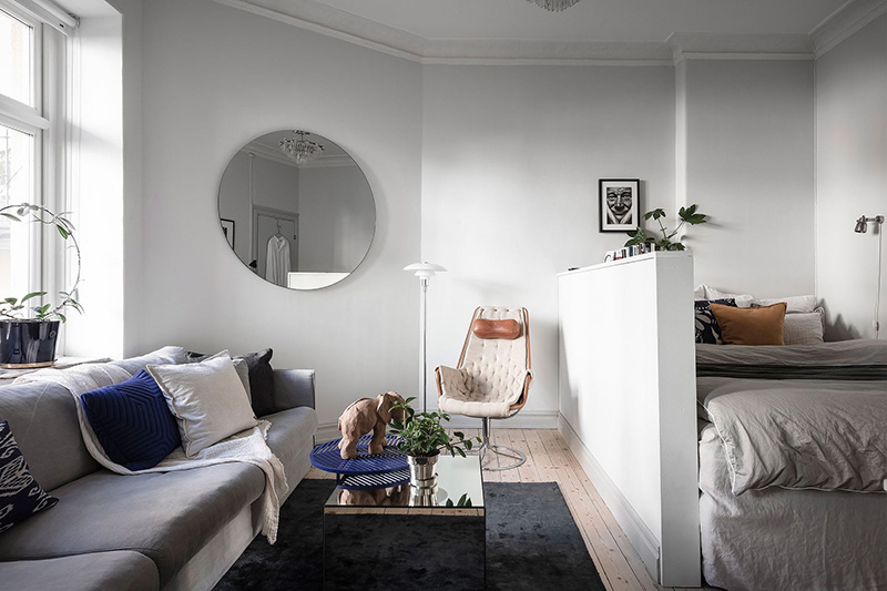 瑞典 39 平米微型公寓 | 高效利用空间的宜居设计-12