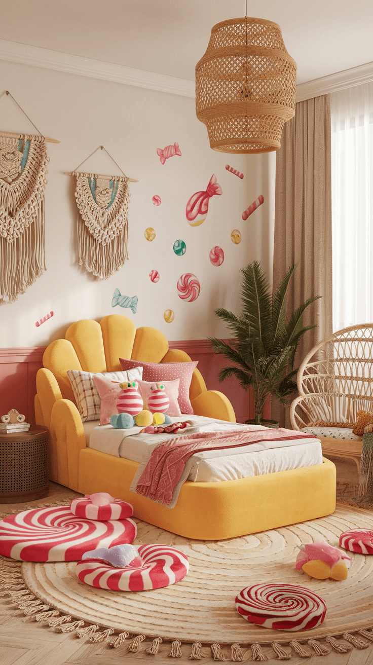 “Candyland”主题女孩房设计-68