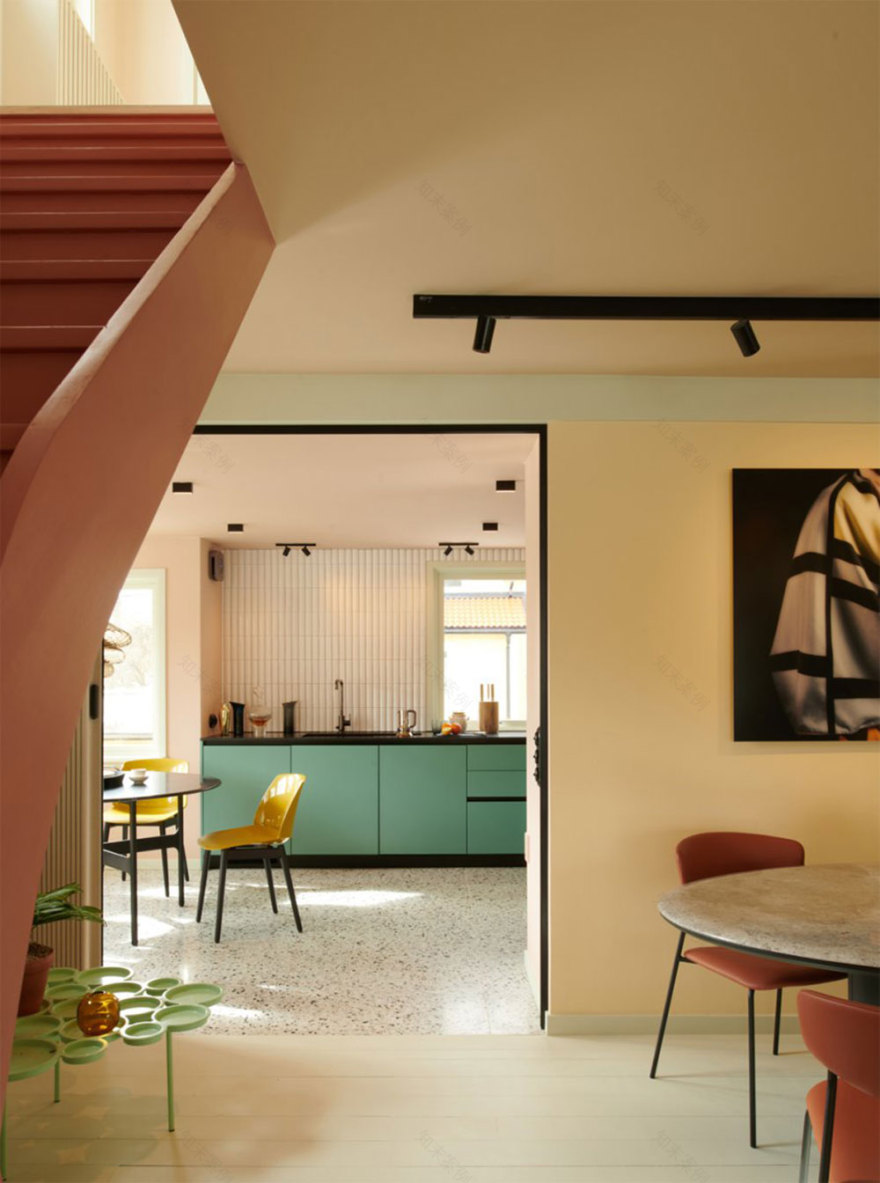 斯德哥尔摩粉色别墅-4