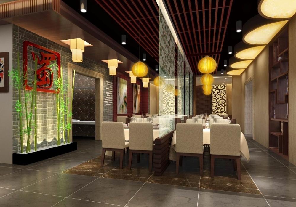 巴蜀风川菜馆餐饮设计项目-1