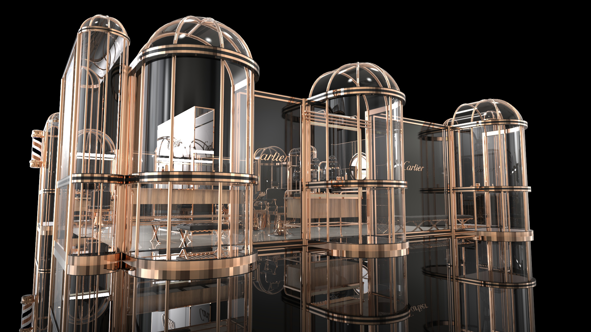 卡地亚快闪店 | 空间设计解读-2