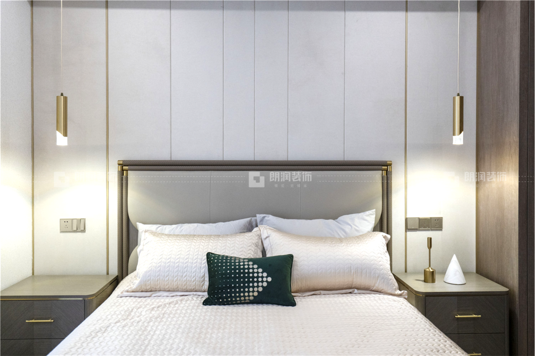 七一广场142㎡轻奢三居设计丨中国成都丨朗润装饰-46