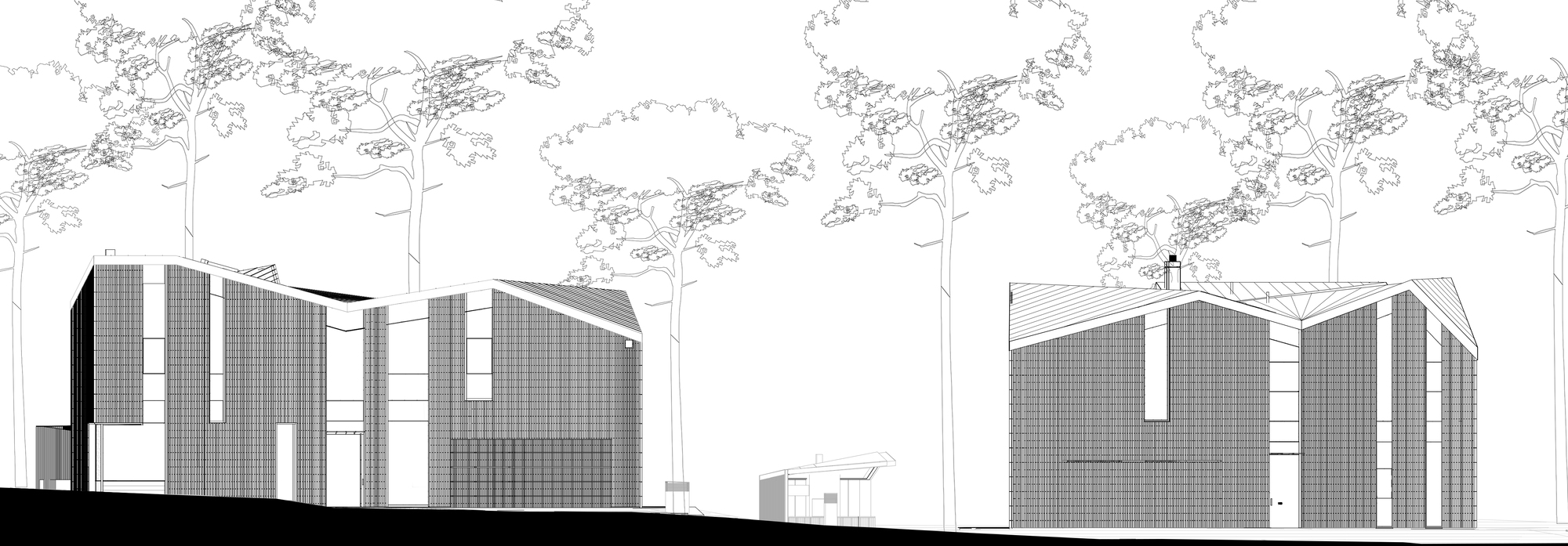 森林中的房屋丨立陶宛维尔纽斯丨Architektūros linija-18