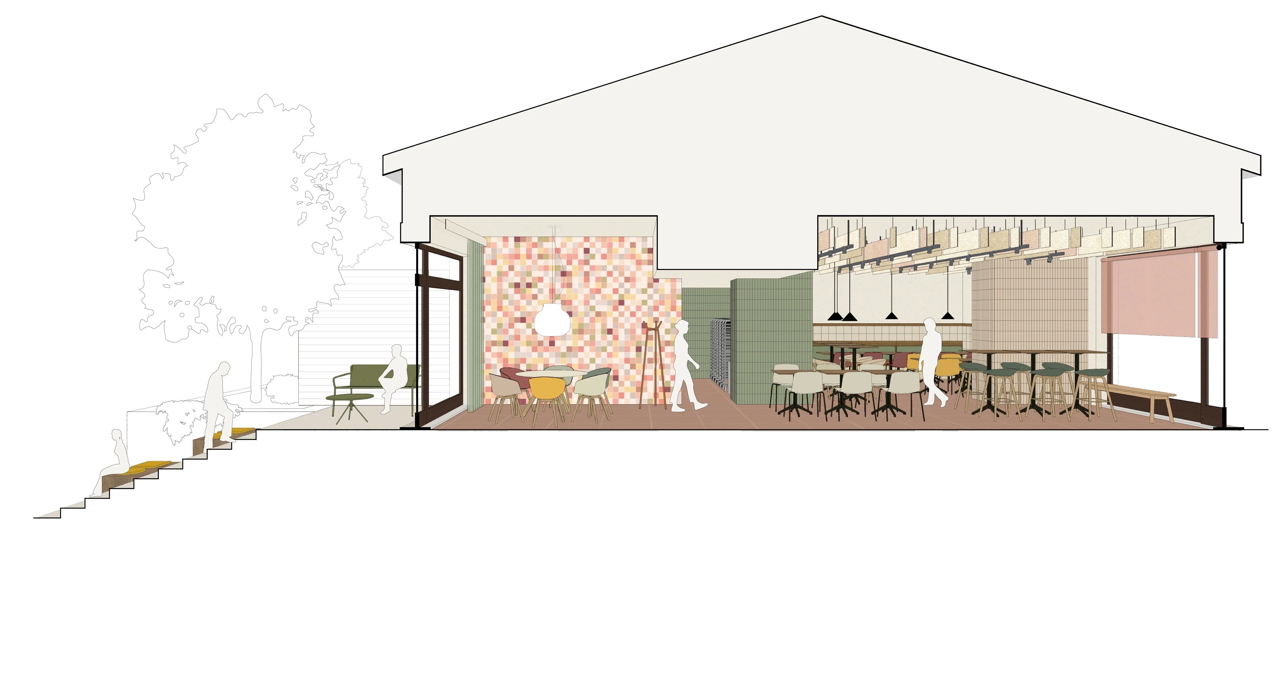 卡斯泰尔法尔菲公司食堂丨意大利丨DEFERRARI MODESTI-41