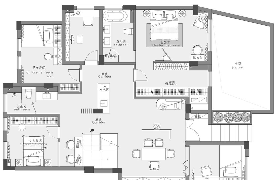 简约宜居的“享家”空间设计-28