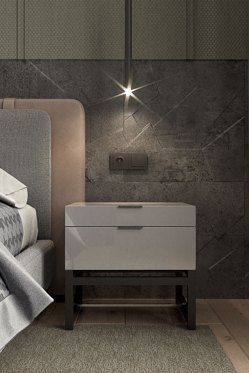 原木与灰色 打造出精致有温度的住宅-12