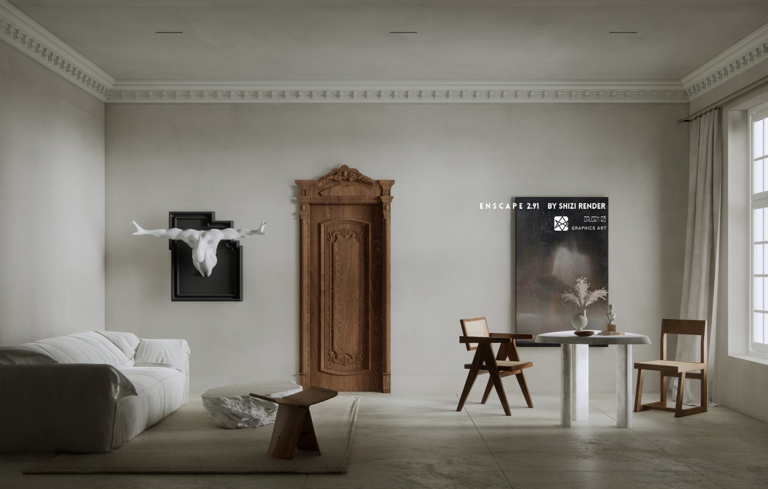 Enscape&写意空间丨十字-4