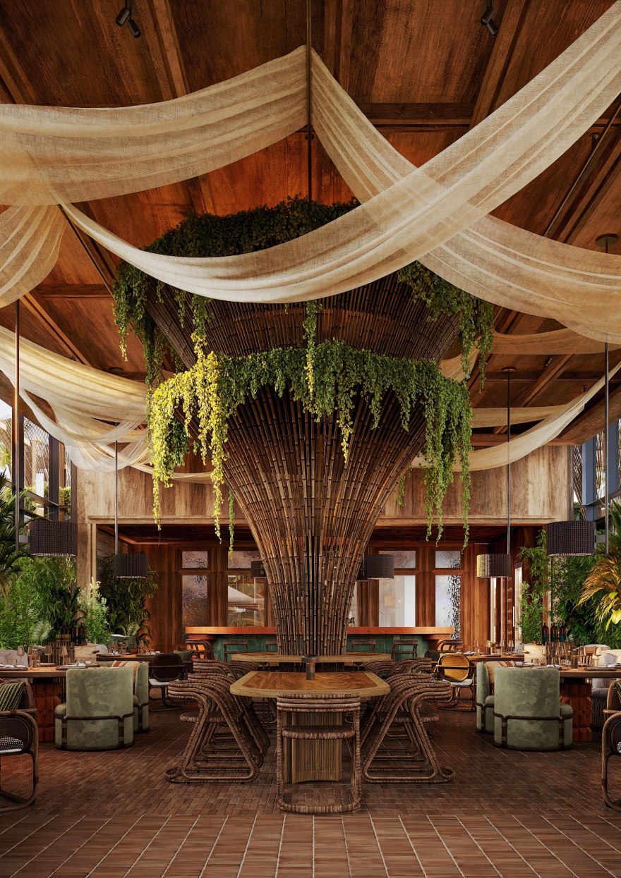 哥伦比亚度假酒店餐厅丨哥伦比亚丨KSTALT-18