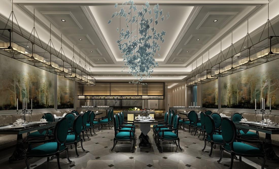 蓝湾国际会所 | 现代奢华与功能的完美融合-15