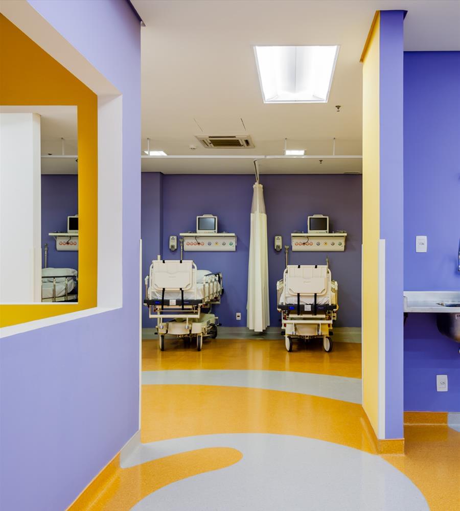 巴西 GRAACC 医院 | 绿色健康与现代艺术的完美结合-12