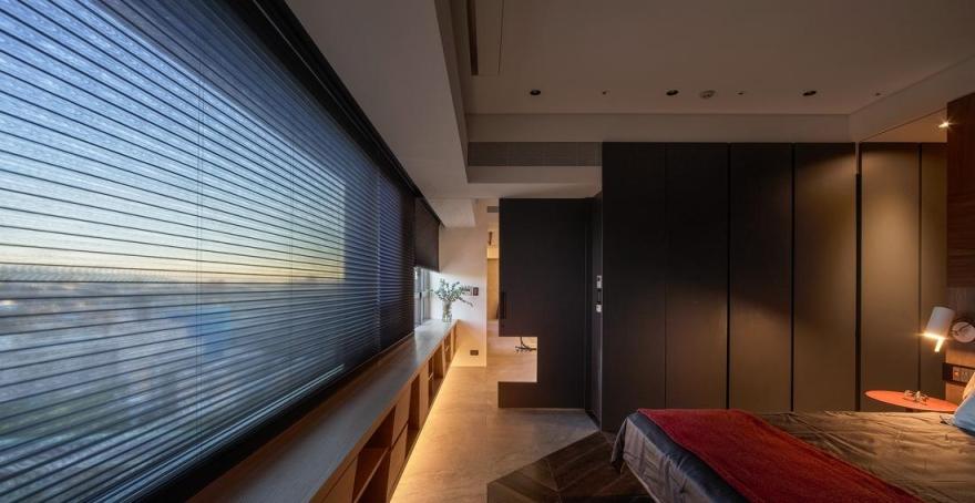 台北 Double Core 别墅,家庭核心与景观轴心-32