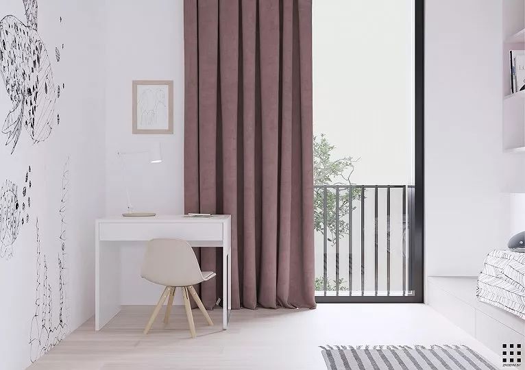 极简北欧风公寓设计，空间元素增添艺术风味-49