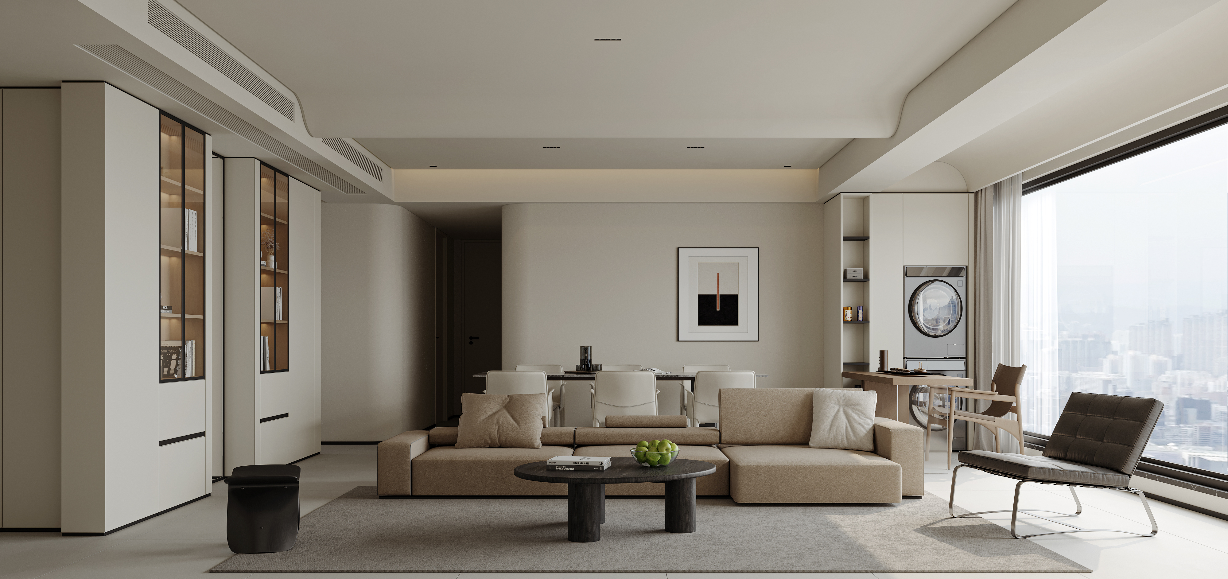 挑空别墅丨晫易视觉-76