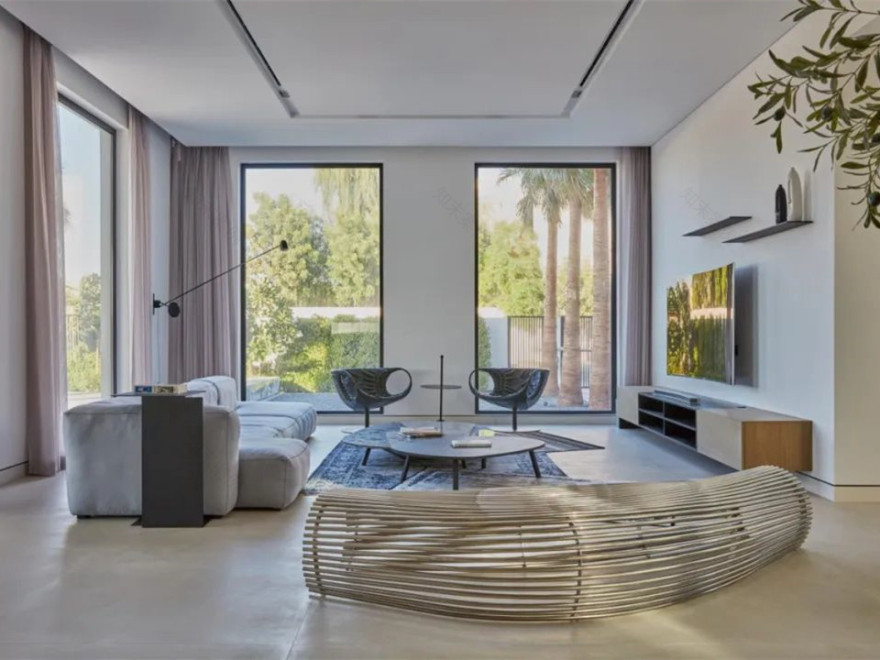 迪拜前卫简约的居住空间丨阿联酋迪拜-1