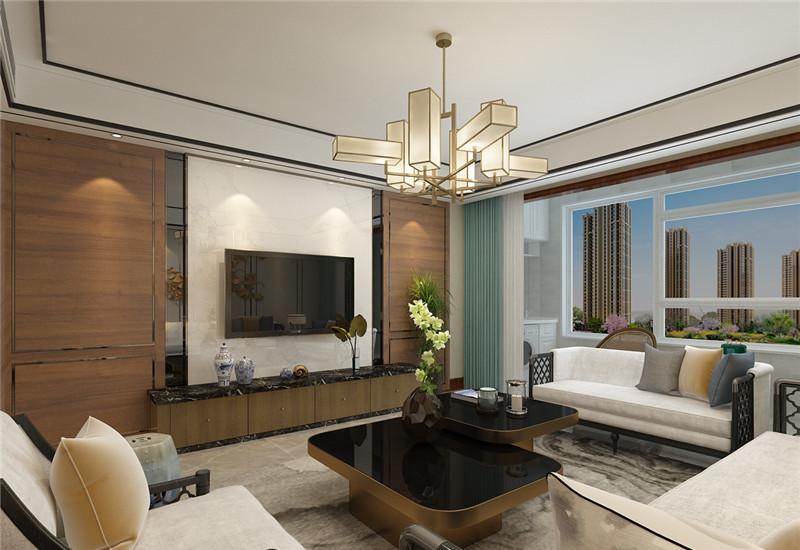 
济南万泰装饰玉兰花园中式风格装修案例分享 -2