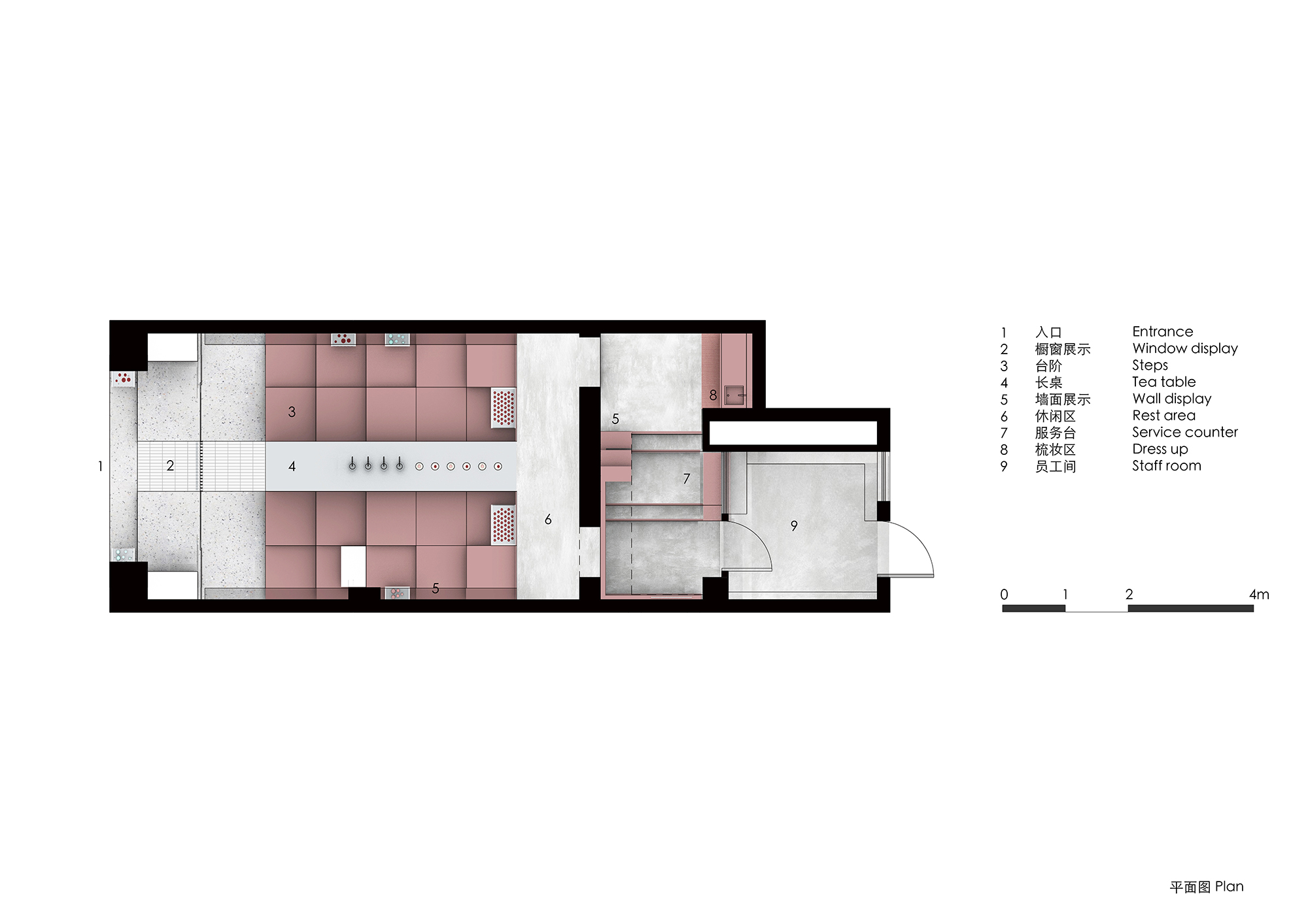 Cosmetea 商店漂浮在山上的“茶馆”丨中国上海丨Nax Architects-44