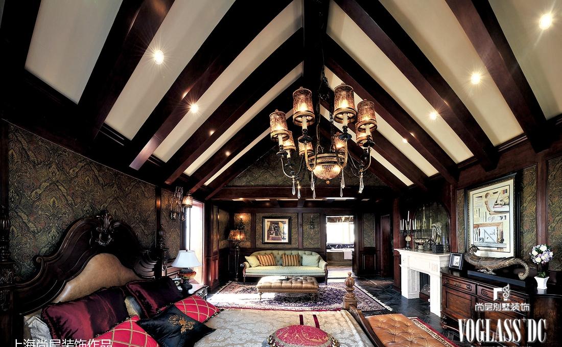 
招商海德名门美式别墅装修案例 -12