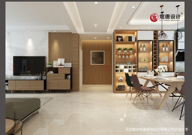 容城新北花园住宅设计丨河北雄安煜唐装饰设计有限公司-18